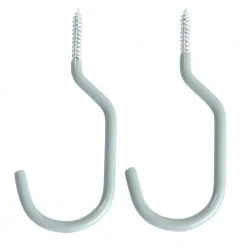 Everbilt Multi-Use Assorted Garage Storage Vinyl Coated Steel Screw-In Hooks Value Pack (10-Pack) 12 Everbilt Multi-Use Assorted Garage Storage Vinyl Coated Steel Screw-In Hooks Value Pack (10-Pack) -Everbilt Store metallic everbilt garage storage hooks 18046 1d 1000