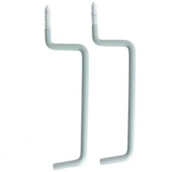 Everbilt Multi-Use Assorted Garage Storage Vinyl Coated Steel Screw-In Hooks Value Pack (10-Pack) 10 Everbilt Multi-Use Assorted Garage Storage Vinyl Coated Steel Screw-In Hooks Value Pack (10-Pack) -Everbilt Store metallic everbilt garage storage hooks 18046 40 1000