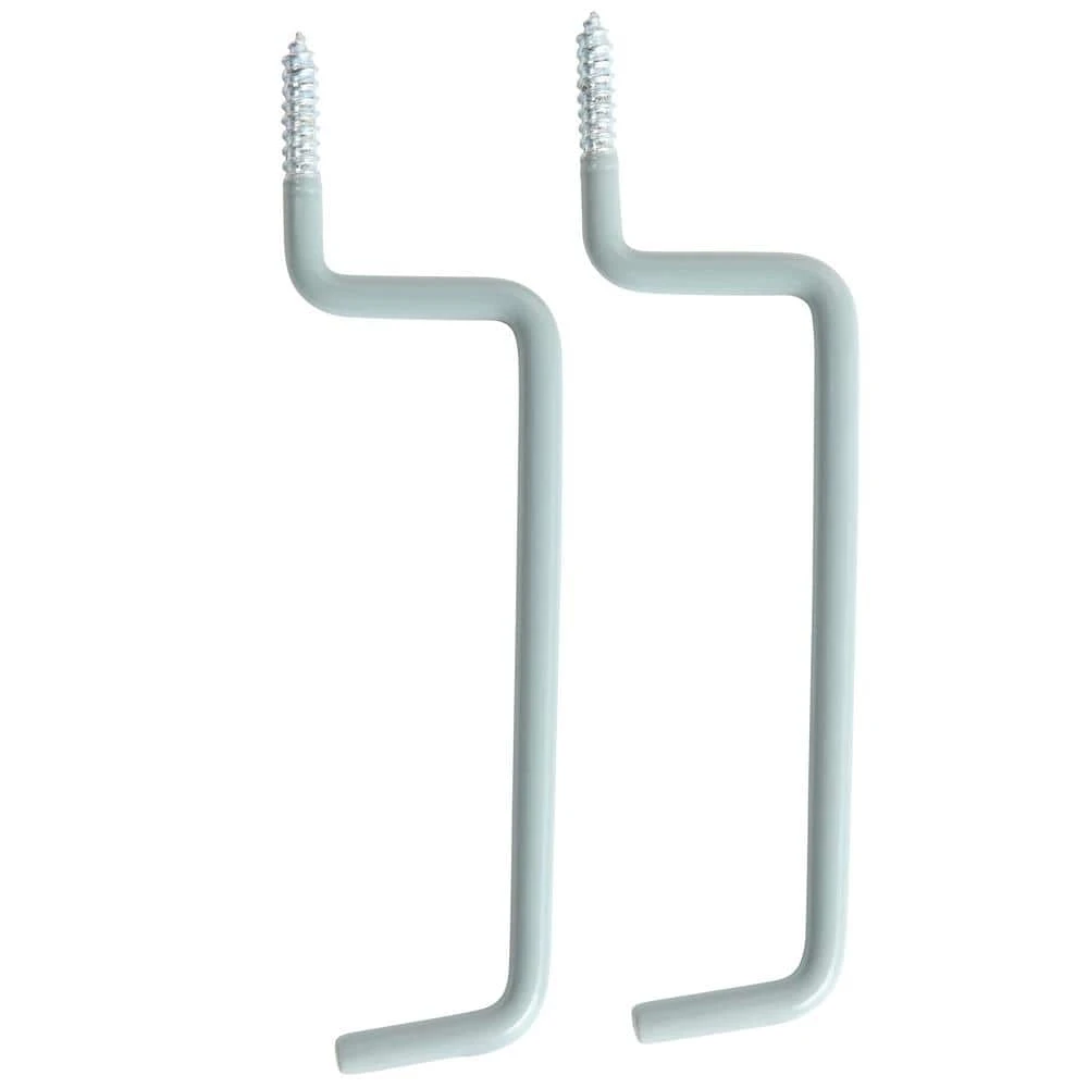 Everbilt Multi-Use Assorted Garage Storage Vinyl Coated Steel Screw-In Hooks Value Pack (10-Pack) 3 Everbilt Multi-Use Assorted Garage Storage Vinyl Coated Steel Screw-In Hooks Value Pack (10-Pack) - Image 3