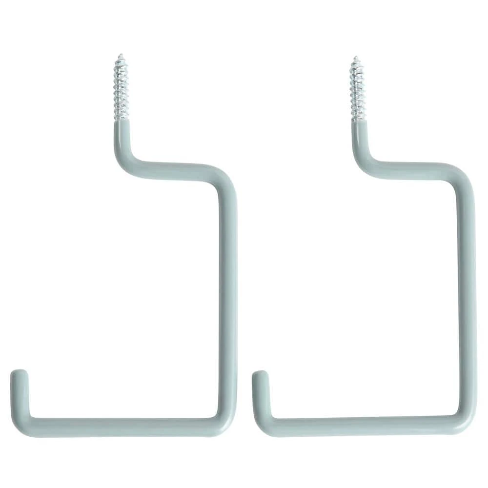 Everbilt Multi-Use Assorted Garage Storage Vinyl Coated Steel Screw-In Hooks Value Pack (10-Pack) 6 Everbilt Multi-Use Assorted Garage Storage Vinyl Coated Steel Screw-In Hooks Value Pack (10-Pack) - Image 6