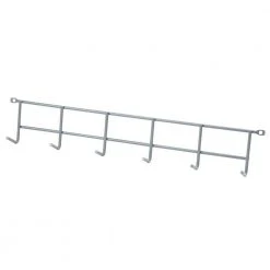 Everbilt 16 in. Gray Steel Wall Mounted Household Storage Hanger 25 lbs