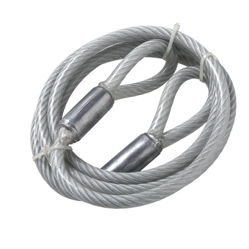 Everbilt 3/8 in. x 9 ft. Galvanized Cable Sling with Loops 1 Everbilt 3/8 in. x 9 ft. Galvanized Cable Sling with Loops