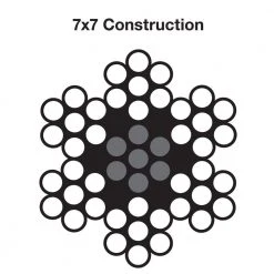 Everbilt 1/8 in. x 250 ft. Galvanized Vinyl Coated Steel Wire Rope -Everbilt Store metallics everbilt wire rope 806390 a0 1000