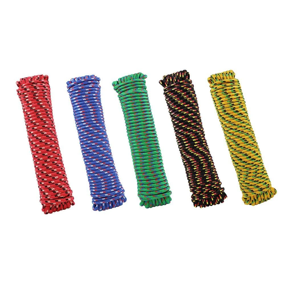 Everbilt 3/8 in. x 100 ft. Assorted Colors Polypropylene Diamond Braid Rope 1 Everbilt 3/8 in. x 100 ft. Assorted Colors Polypropylene Diamond Braid Rope