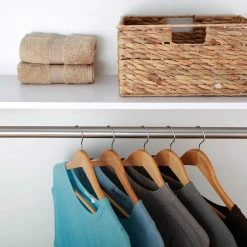 Everbilt 1.31 in. Brushed Nickel Heavy-Duty Closet Rod -Everbilt Store nickel everbilt closet rods eh wsthdus 317 4f 1000