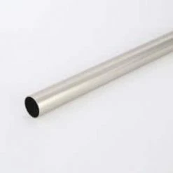 Everbilt 1.31 in. Brushed Nickel Heavy-Duty Closet Rod