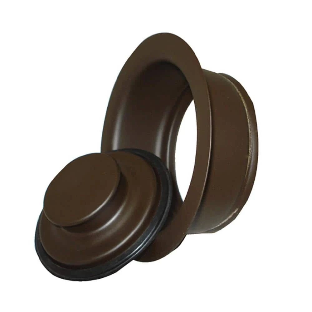 Everbilt Designer Color Sink Flange and Stopper Set in Oil Rubbed Bronze 1 Everbilt Designer Color Sink Flange and Stopper Set in Oil Rubbed Bronze