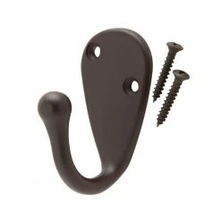 Everbilt Oil-Rubbed Bronze Single Robe Hook