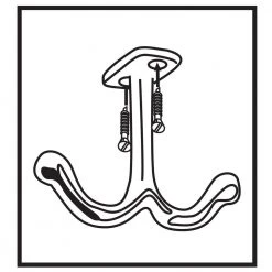 Everbilt Top Mount Hook in Oil Rubbed Bronze 5 Everbilt Top Mount Hook in Oil Rubbed Bronze -Everbilt Store oil rubbed bronze everbilt hooks 17744 40 1000