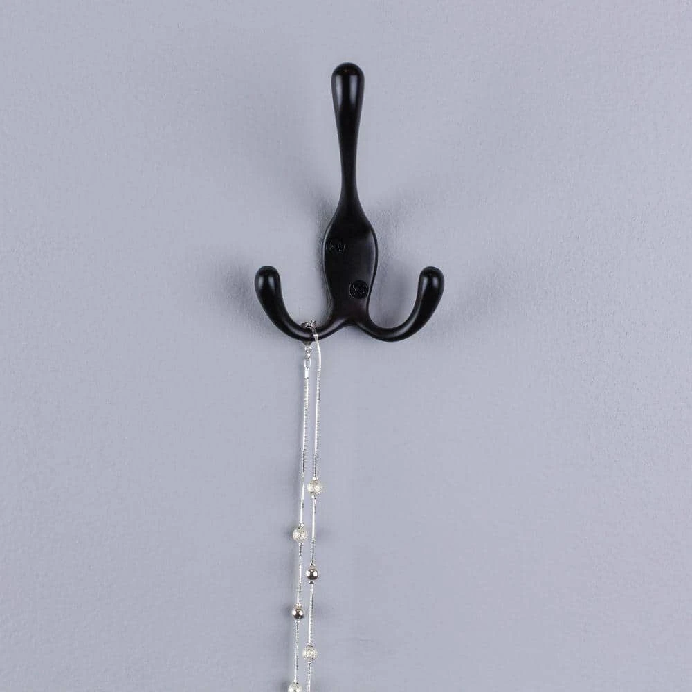 Everbilt Triple Robe Hook in Oil-Rubbed Bronze 7 Everbilt Triple Robe Hook in Oil-Rubbed Bronze - Image 7