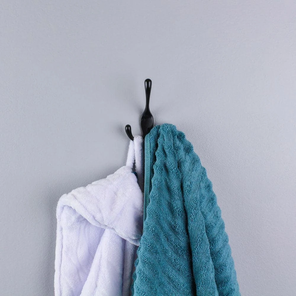 Everbilt Triple Robe Hook in Oil-Rubbed Bronze 6 Everbilt Triple Robe Hook in Oil-Rubbed Bronze - Image 6