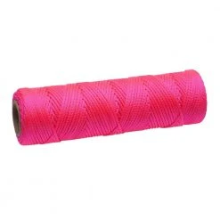 Everbilt #18 x 250 ft. Nylon Braided Mason Twine, Pink