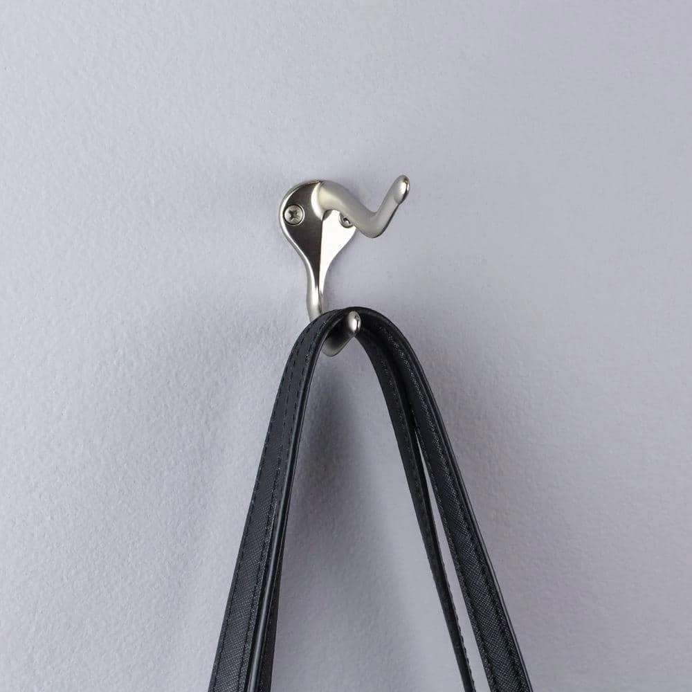 Everbilt Satin Nickel Coat and Hat Hook 3 Everbilt Satin Nickel Coat and Hat Hook - Image 3