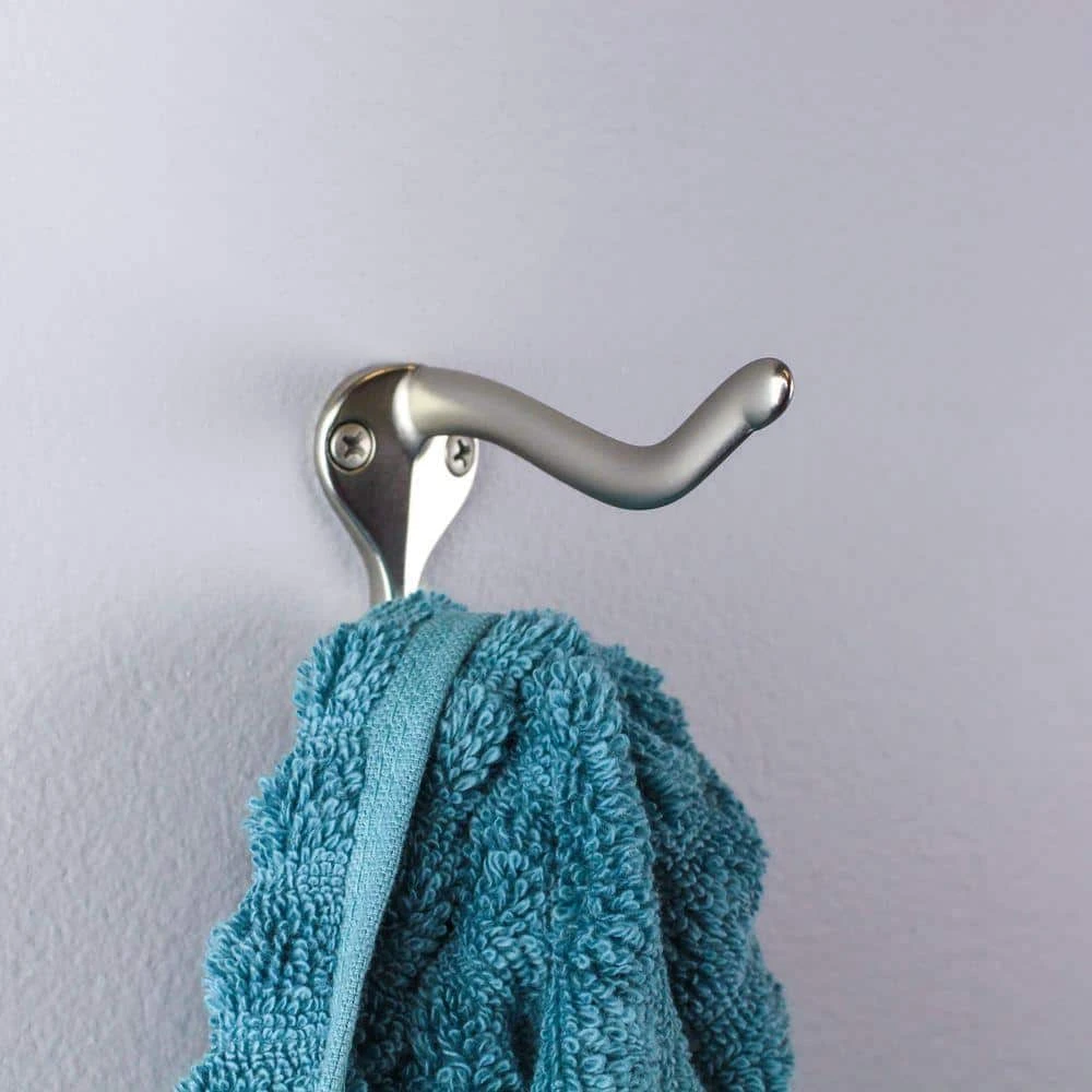 Everbilt Satin Nickel Coat and Hat Hook 6 Everbilt Satin Nickel Coat and Hat Hook - Image 6