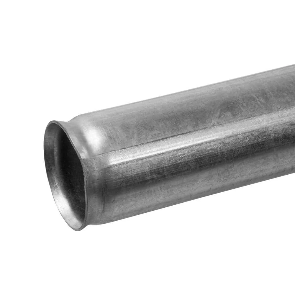 Everbilt 2.38 in. x 7 ft. x 0.065 in. Wall Thickness 16-Gauge Galvanized Metal Swedged End Corner Fence Post 4 Everbilt 2.38 in. x 7 ft. x 0.065 in. Wall Thickness 16-Gauge Galvanized Metal Swedged End Corner Fence Post - Image 4