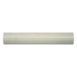 Everbilt 72 in. Heavy-Duty Coastal White Wood Closet Rod