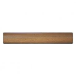 Everbilt 96 in. Heavy-Duty Wheat Wood Closet Rod