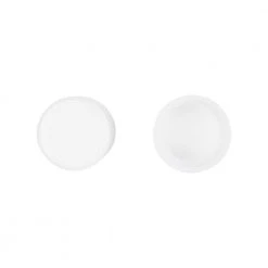 Everbilt 1-1/4 in. Long, 1-1/4 in. Width White Closet Rod End Caps(2-Pack) -Everbilt Store white everbilt closet rods eh wsthdus 355 44 1000