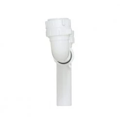 Everbilt 1-1/2 in. White Plastic Slip-Joint Sink Drain Outlet Waste -Everbilt Store white everbilt drains drain parts c9121ab a0 1000
