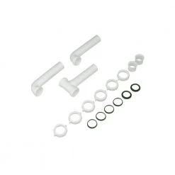 Everbilt 1-1/2 in. White Plastic Slip-Joint Sink Drain Center Outlet Waste -Everbilt Store white everbilt drains drain parts c9123ab a0 1000