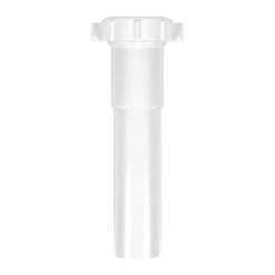 Everbilt 1-1/4 in. x 6 in. White Plastic Slip-Joint Sink Drain Tailpiece Extension Tube