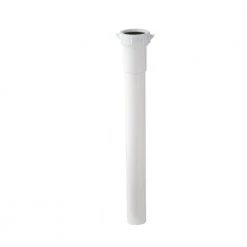 Everbilt 1-1/4 in. x 12 in. White Plastic Slip-Joint Sink Drain Tailpiece Extension Tube -Everbilt Store white everbilt drains drain parts c9794bg 4f 1000