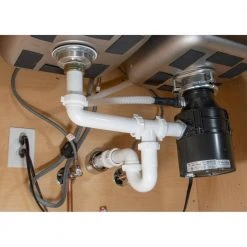 Everbilt 1-1/2 in. x 12 in. White Plastic Flanged Strainer Sink Drain Tailpiece Extension Tube -Everbilt Store white everbilt drains drain parts c9803 4f 1000