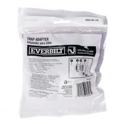 Everbilt 1-1/2 in. White Plastic Threaded Sink Drain Pipe Adapter with Slip-Joint Nut and Washer -Everbilt Store white everbilt faucet hose adapters c9000a d4 1000