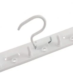 Everbilt 16 in. Wall-Mounted White Storage Tool Organizer 6 Everbilt 16 in. Wall-Mounted White Storage Tool Organizer -Everbilt Store white everbilt garage storage hooks 18026 40 1000