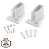 Everbilt Fixed Rod Shelf Wall Bracket (2-Pack)