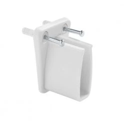 Everbilt Fixed Rod Shelf Wall Bracket (2-Pack) -Everbilt Store white everbilt garage storage shelves 90191 e1 1000