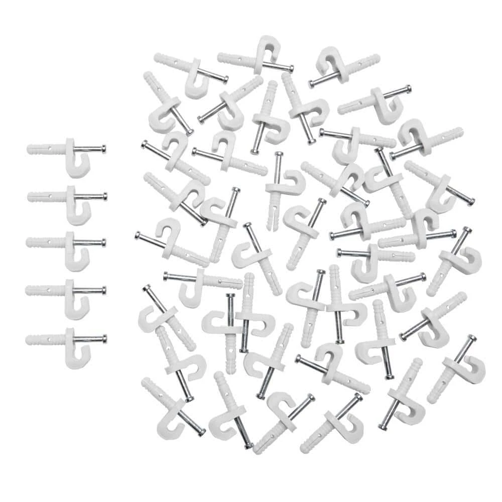 Everbilt Fixed Mount Drywall Back Wall Clips (48-Pack) 3 Everbilt Fixed Mount Drywall Back Wall Clips (48-Pack) - Image 3