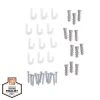 Everbilt Fixed Mount Concrete/Stud Wall Clips (12-Pack)