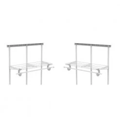 Everbilt 84 in. Regular Duty Vertical Rail -Everbilt Store white everbilt garage storage shelves 90213 31 1000