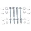 Everbilt White Shelf Bracket Mounting Screws (8-Pack)