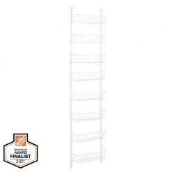 Everbilt 8 Tier Over-the-Door Adjustable Pantry Organizer