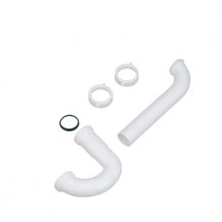 Everbilt 1-1/4 in. White Plastic Sink Drain P-Trap with Reversible J-Bend -Everbilt Store white everbilt polypropylene fittings c9700b 1d 1000