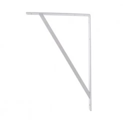 Everbilt 20 in. x 13 in. White Heavy-Duty Shelf Bracket