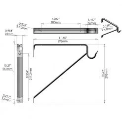 Everbilt White Adjustable Shelf Bracket and Rod Support -Everbilt Store white everbilt shelving brackets 14857 31 1000