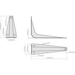 Everbilt 12 in. x 14 in. White Shelf Bracket -Everbilt Store white everbilt shelving brackets 15255 31 1000