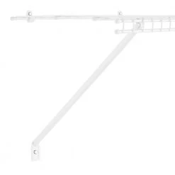 Everbilt 20 in. Shelf Support Bracket -Everbilt Store white everbilt shelving brackets 90184 1d 1000