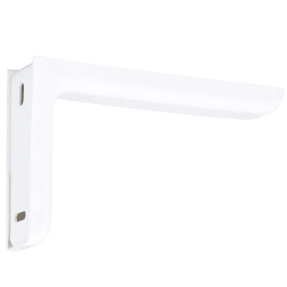 Everbilt 7.1 in. x 4.5 in. White Designer Shelf Bracket 3 Everbilt 7.1 in. x 4.5 in. White Designer Shelf Bracket - Image 3