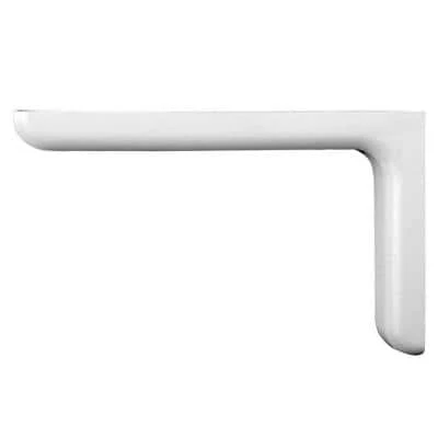 Everbilt 7.1 in. x 4.5 in. White Designer Shelf Bracket 1 Everbilt 7.1 in. x 4.5 in. White Designer Shelf Bracket