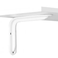 Everbilt 7.8 in. x 5.5 in. White Magnum Shelf Bracket -Everbilt Store white everbilt shelving brackets eb 0099 8wt a0 1000