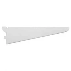 Everbilt 10.6 in. x 2.7 in. White Super Duty Shelf Bracket