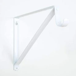 Everbilt Product Length 12 1/2 inch white steel Shelf Bracket -Everbilt Store white everbilt shelving brackets eh wsthdus 310 4f 1000