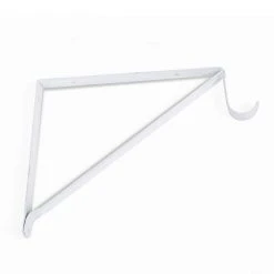 Everbilt Product Length 12 1/2 inch white steel Shelf Bracket