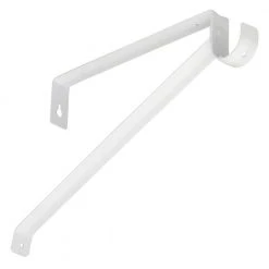 Everbilt 12.625 in. x 0.95 in. Steel Adjustable Shelf and Rod Bracket -Everbilt Store white everbilt shelving brackets eh wsthdus 336 fa 1000