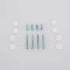 Everbilt White Shelf Bracket Screws (8-Pack)