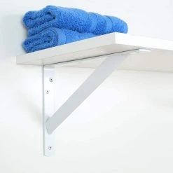Everbilt 8 in. x 11.25 in. x 1.05 in. Heavy Duty White Shelf Bracket -Everbilt Store white everbilt shelving brackets eh wsthdus 354 1f 1000